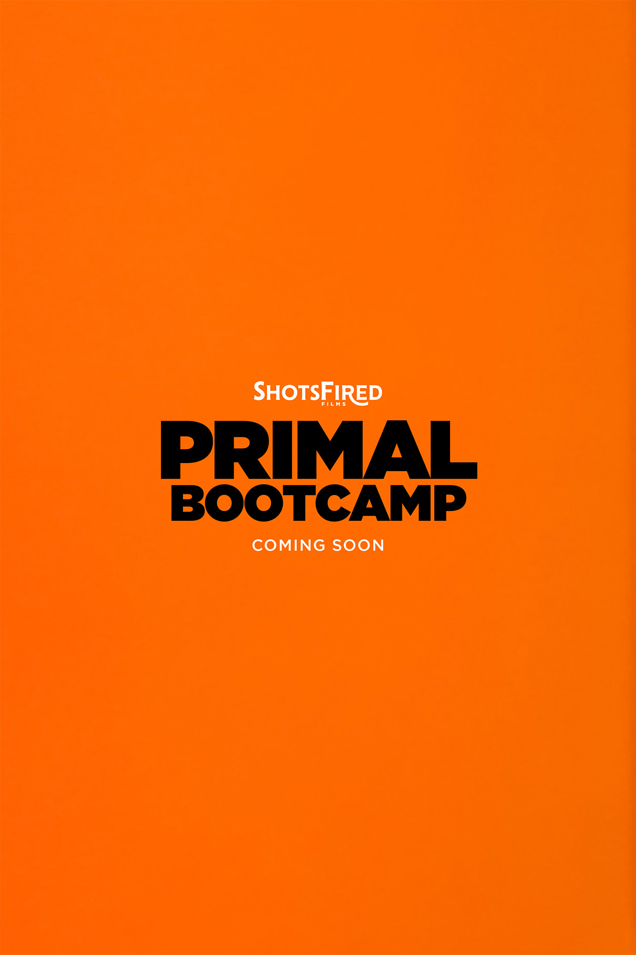 Primal Bootcamp short film poster
